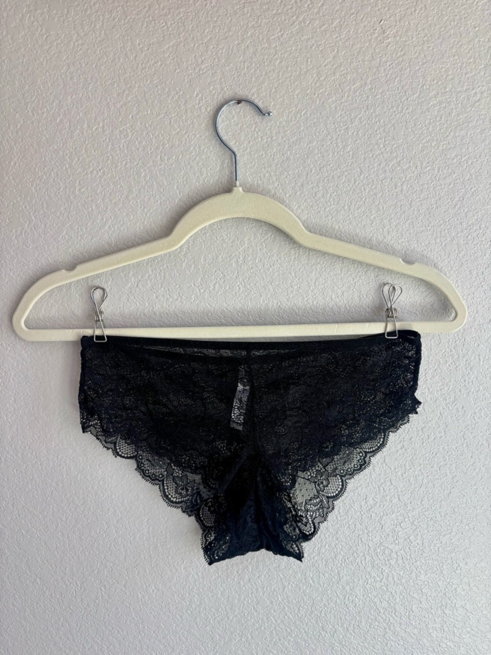 Urban Outfitters Black Lace Bikini Panty